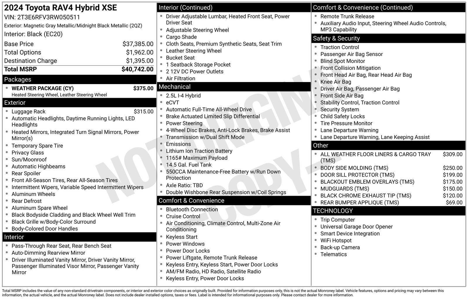 2024 Toyota RAV4 Hybrid XSE