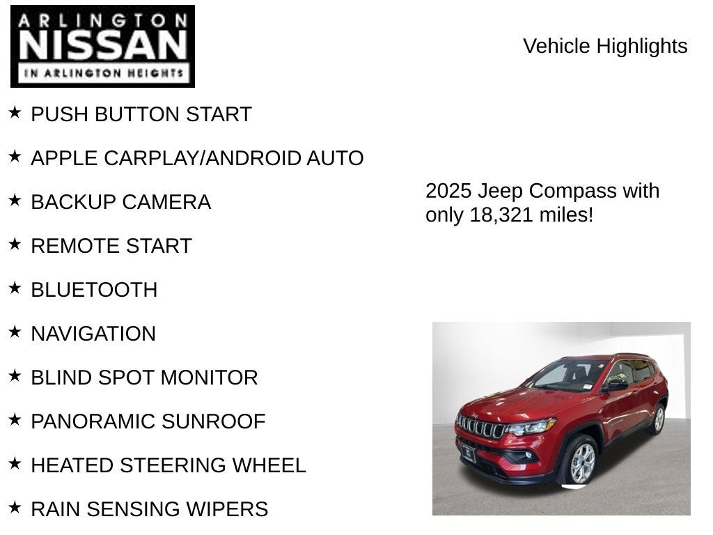2025 Jeep Compass Latitude