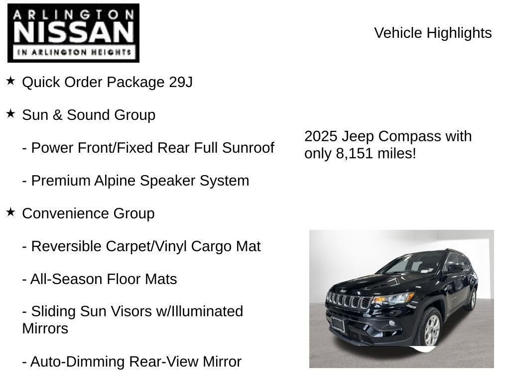 2025 Jeep Compass Latitude