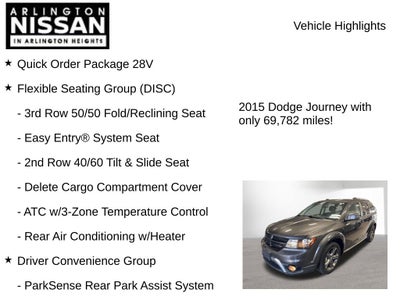 2015 Dodge Journey Crossroad