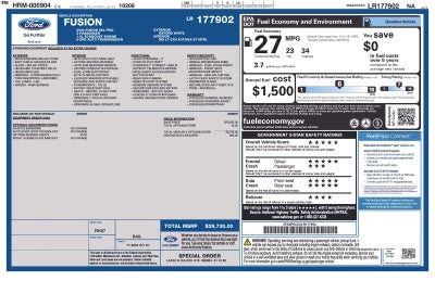 2020 Ford Fusion SEL