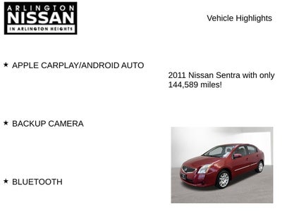 2011 Nissan Sentra 2.0 S