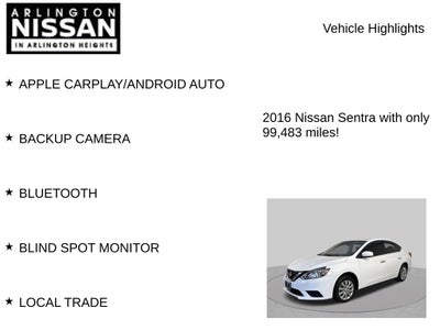 2016 Nissan Sentra S