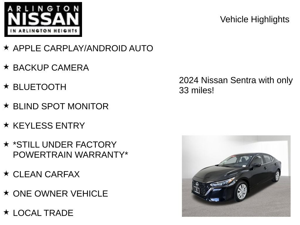 2024 Nissan Sentra S