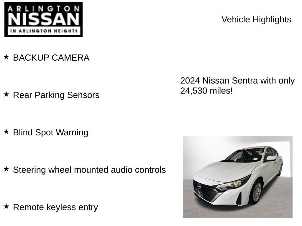 2024 Nissan Sentra S