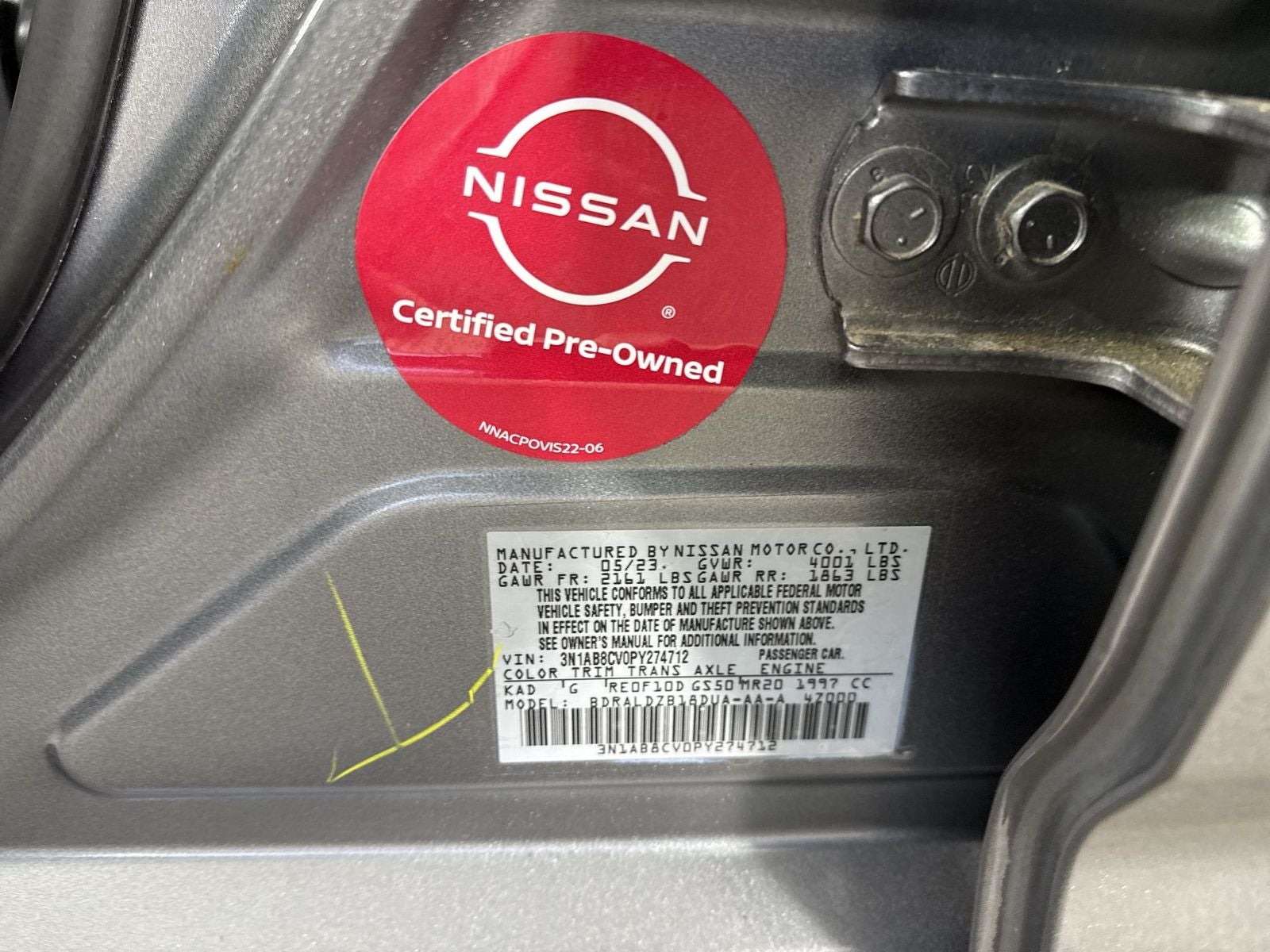 2023 Nissan Sentra SV