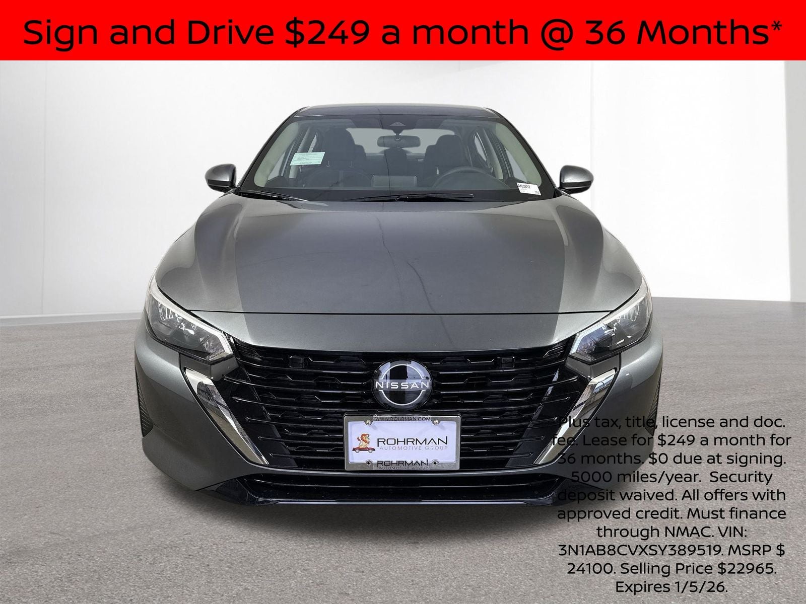 2025 Nissan Sentra SV