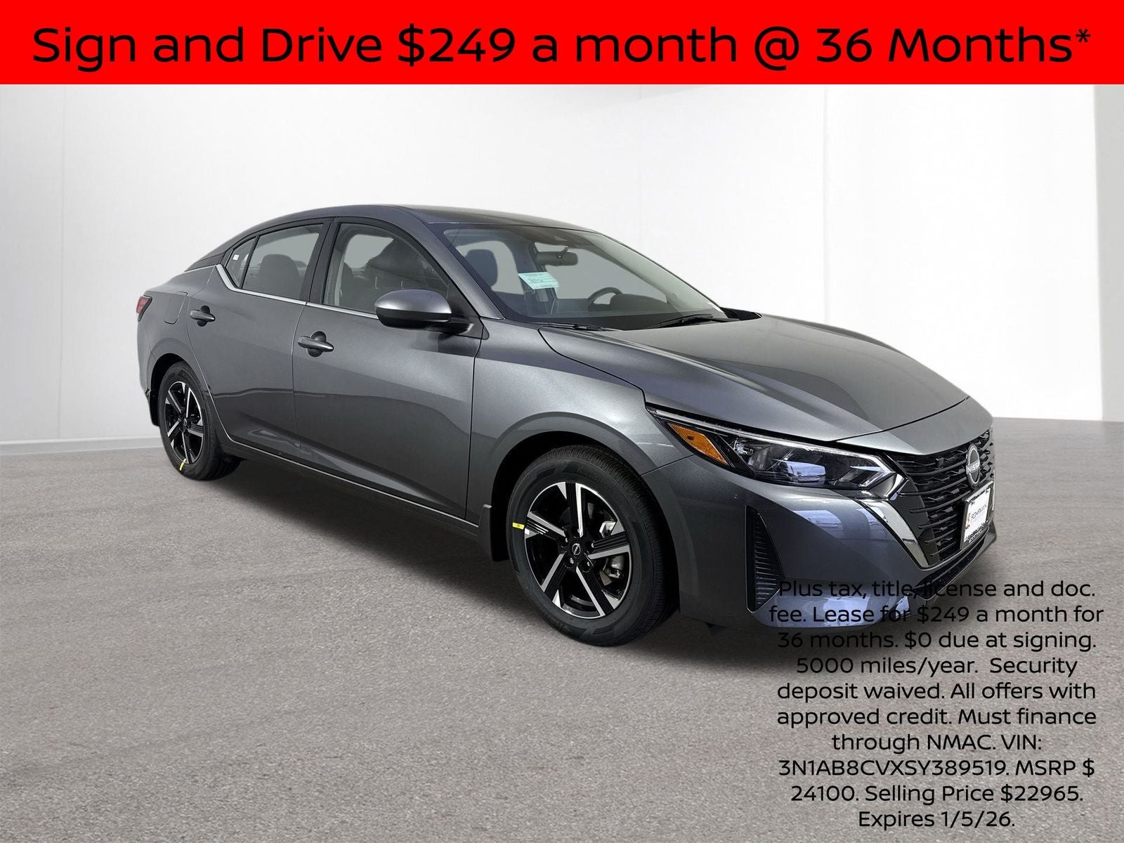 2025 Nissan Sentra SV