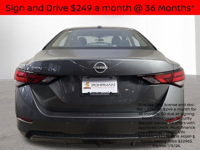 2025 Nissan Sentra SV