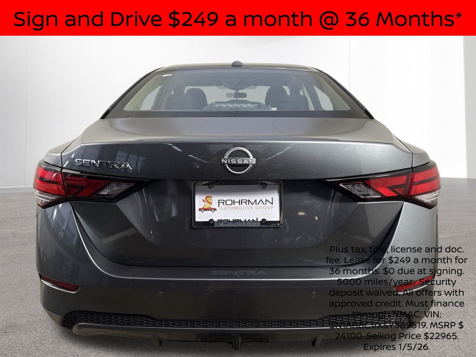 2025 Nissan Sentra SV