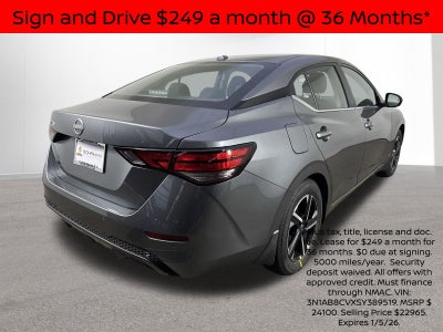 2025 Nissan Sentra SV