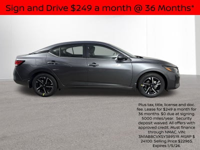 2025 Nissan Sentra SV