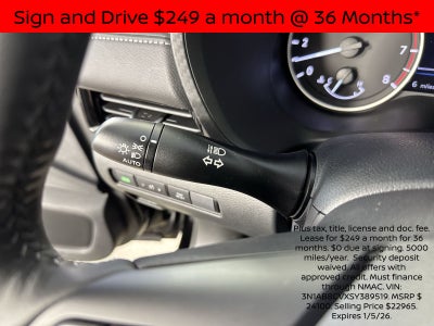 2025 Nissan Sentra SV