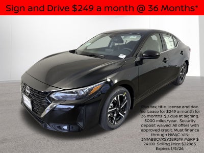 2025 Nissan Sentra SV