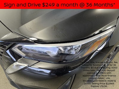 2025 Nissan Sentra SV