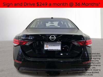 2025 Nissan Sentra SV