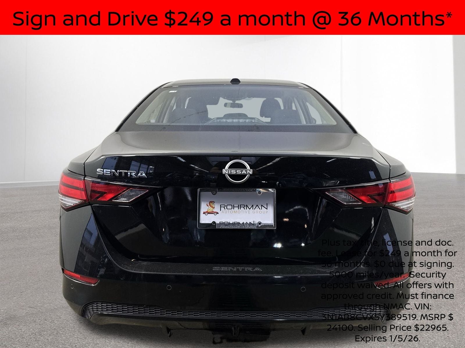 2025 Nissan Sentra SV