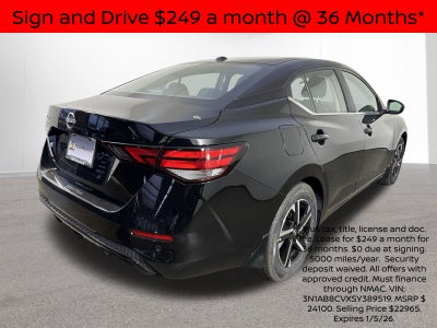 2025 Nissan Sentra SV