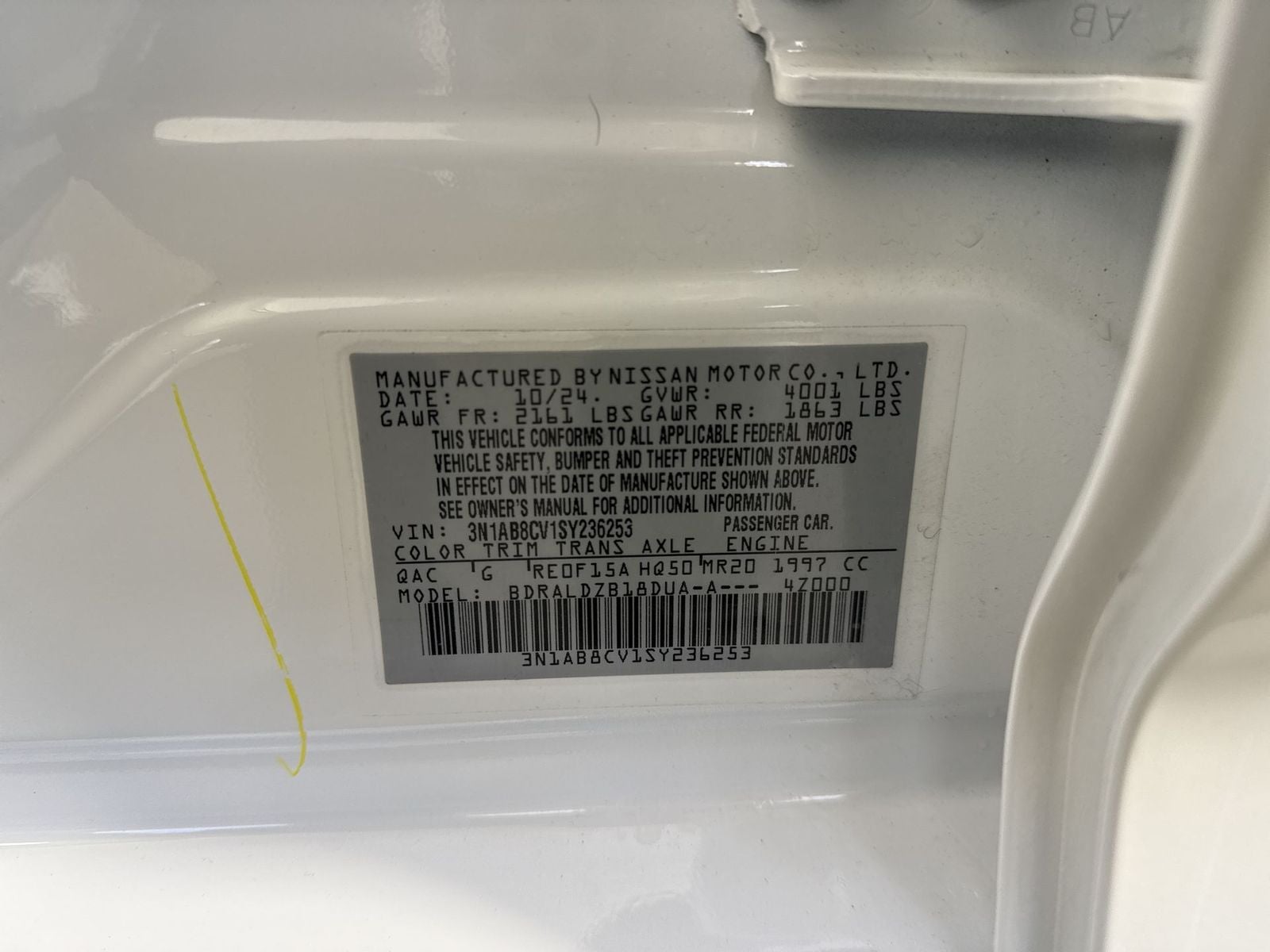 2025 Nissan Sentra SV