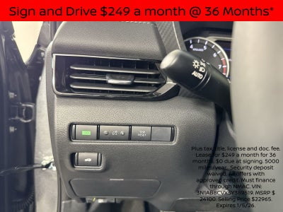 2025 Nissan Sentra SV