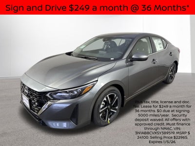 2025 Nissan Sentra SV