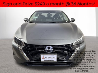 2025 Nissan Sentra SV