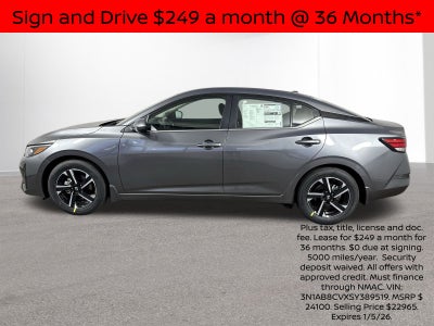 2025 Nissan Sentra SV