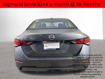 2025 Nissan Sentra SV