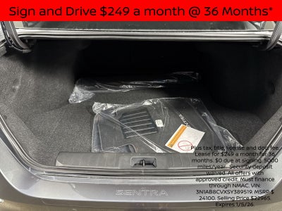 2025 Nissan Sentra SV