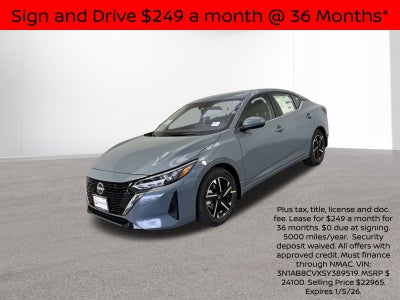 2025 Nissan Sentra SV