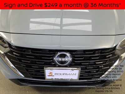 2025 Nissan Sentra SV