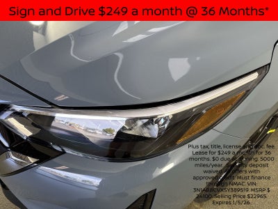 2025 Nissan Sentra SV