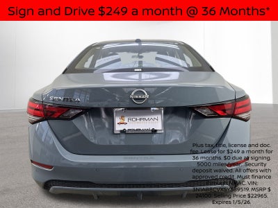 2025 Nissan Sentra SV