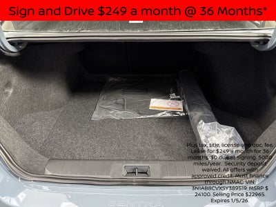 2025 Nissan Sentra SV