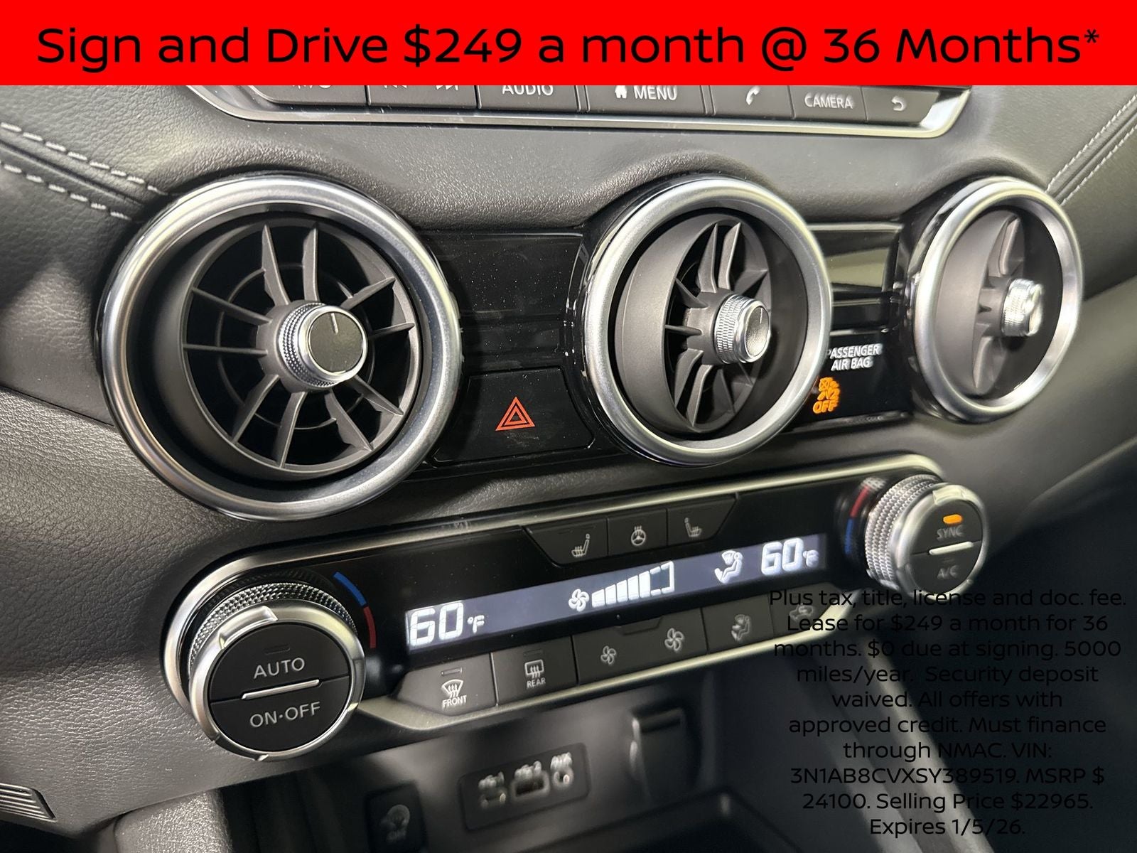 2025 Nissan Sentra SV