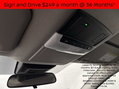 2025 Nissan Sentra SV