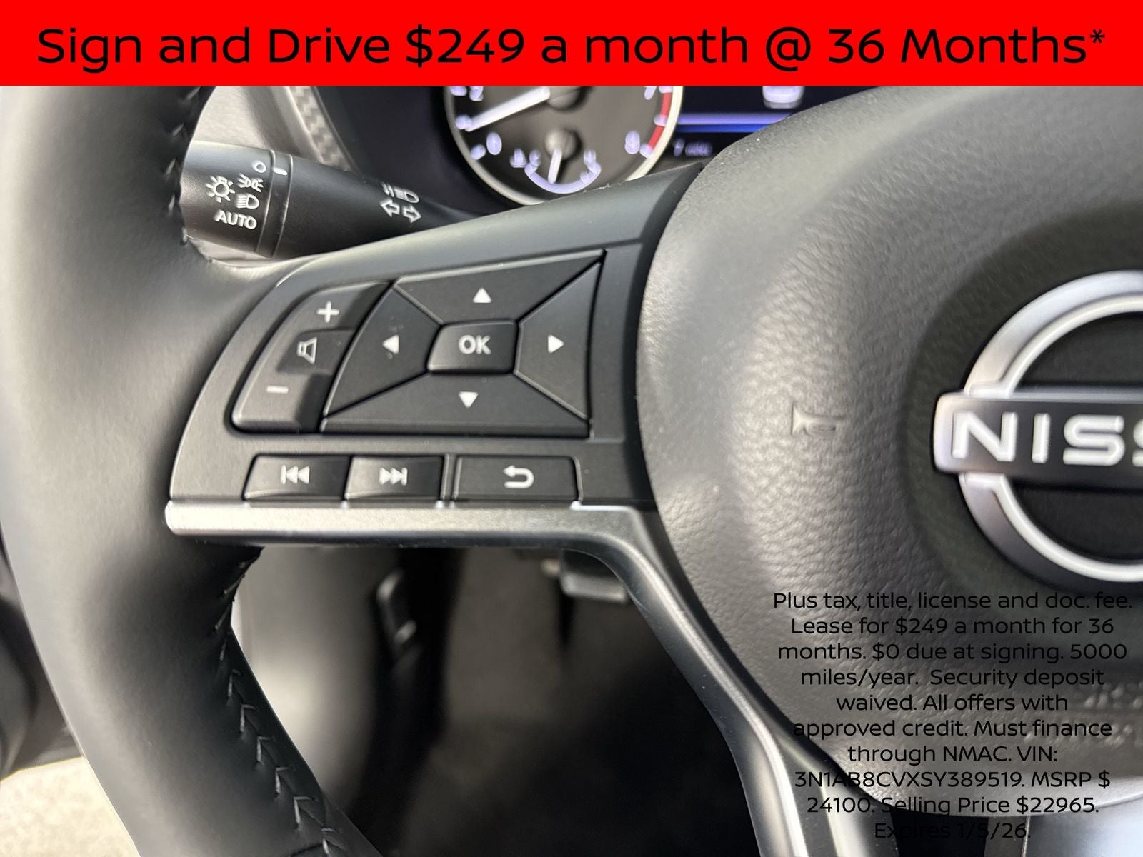 2025 Nissan Sentra SV