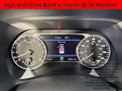 2025 Nissan Sentra SV