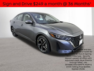 2025 Nissan Sentra SV