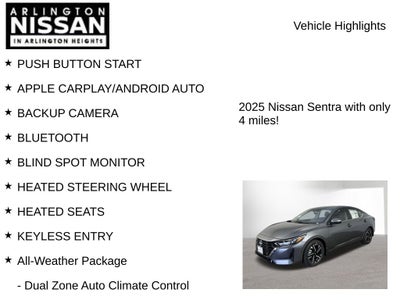 2025 Nissan Sentra SV