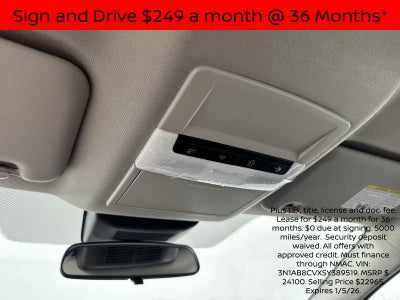 2025 Nissan Sentra SV