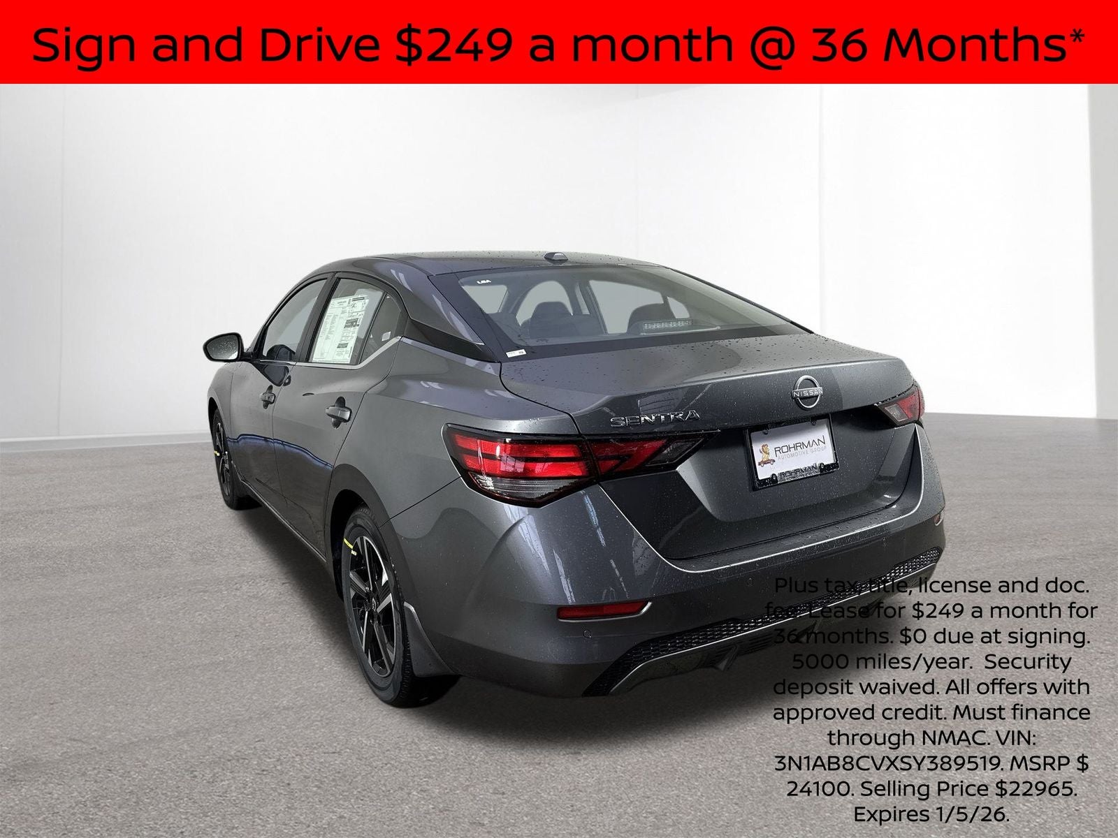 2025 Nissan Sentra SV