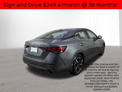 2025 Nissan Sentra SV