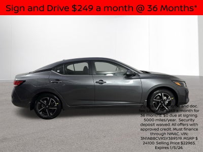 2025 Nissan Sentra SV