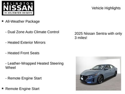 2025 Nissan Sentra SV
