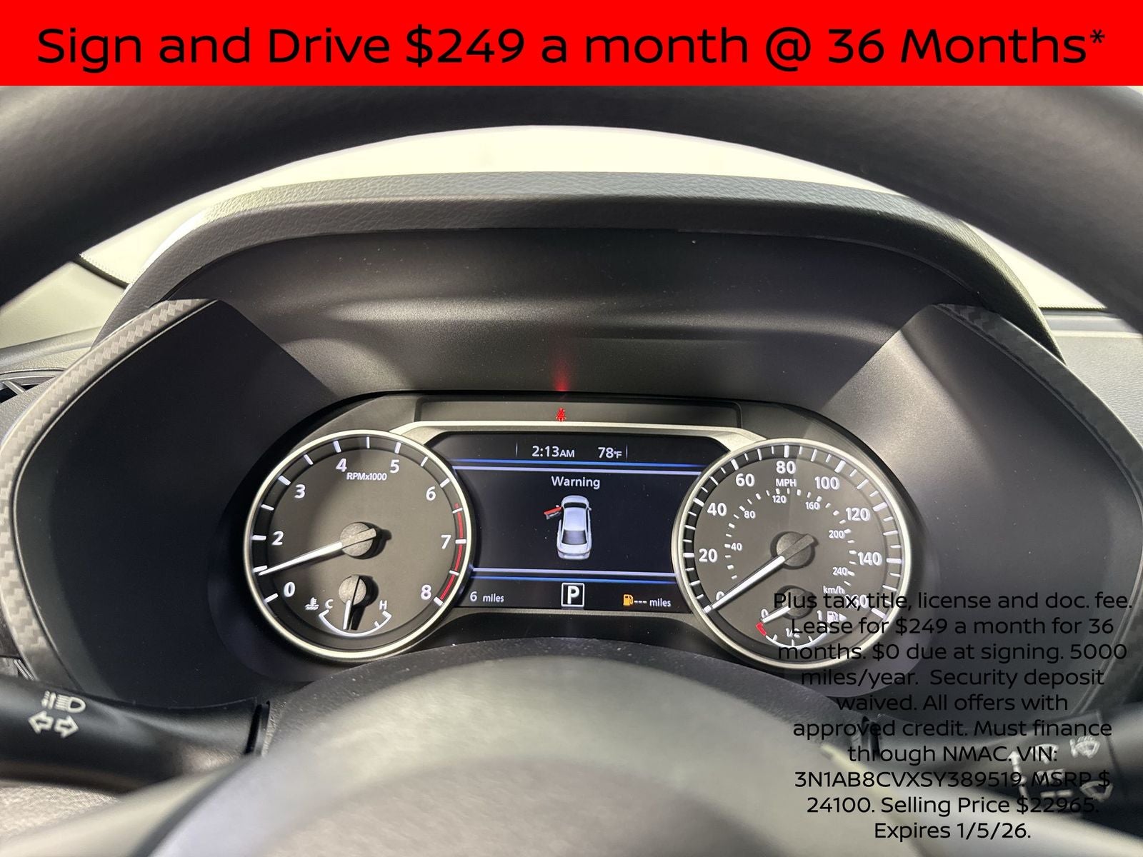 2025 Nissan Sentra SV