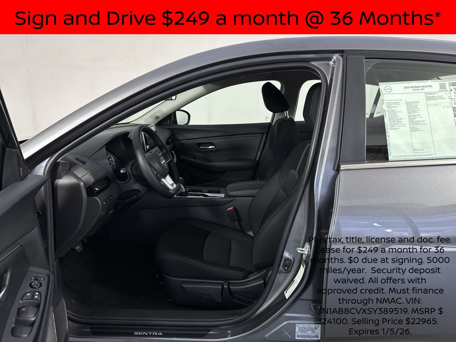 2025 Nissan Sentra SV