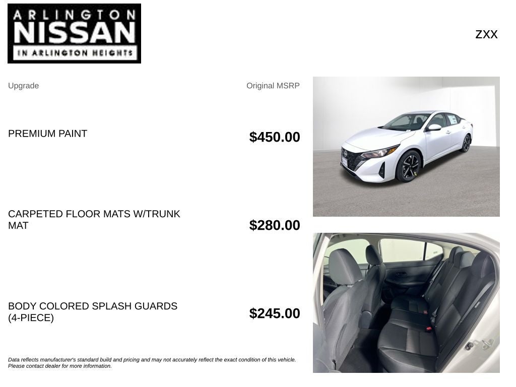 2025 Nissan Sentra SV