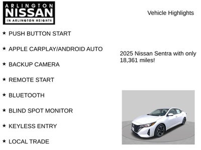 2025 Nissan Sentra SV