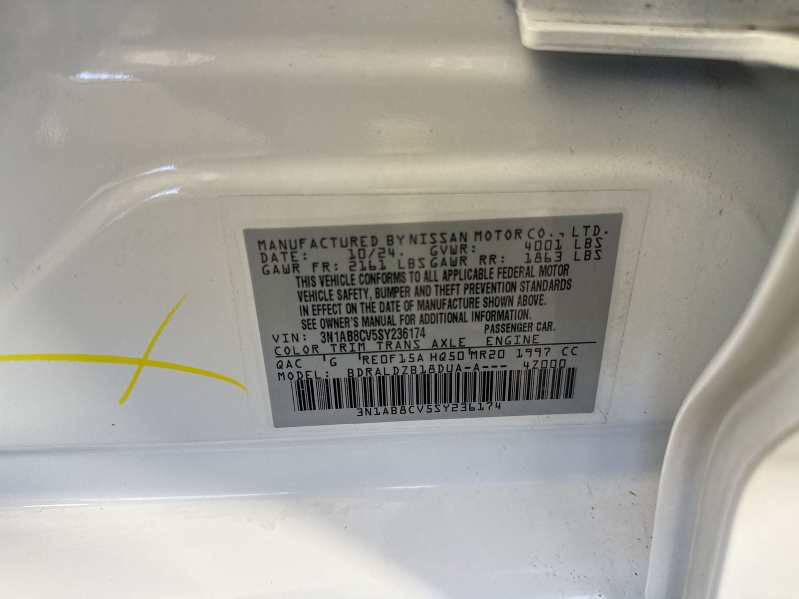 2025 Nissan Sentra SV